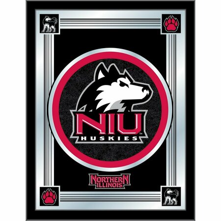 HOLLAND BAR STOOL CO Northern Illinois 17" x 22" Logo Mirror MLogoNorIll